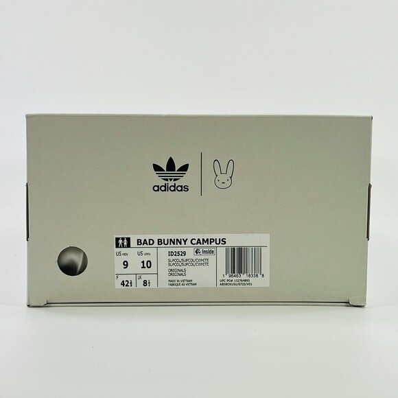 Adidas Campus Light x Bad Bunny 'Chalky Brown' ID2529 Multi Size - Picture 10 of 15
